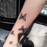 Butterflies 🌊 #tattoo #tattoos #tattooist #bodyart #butterflytattoo 