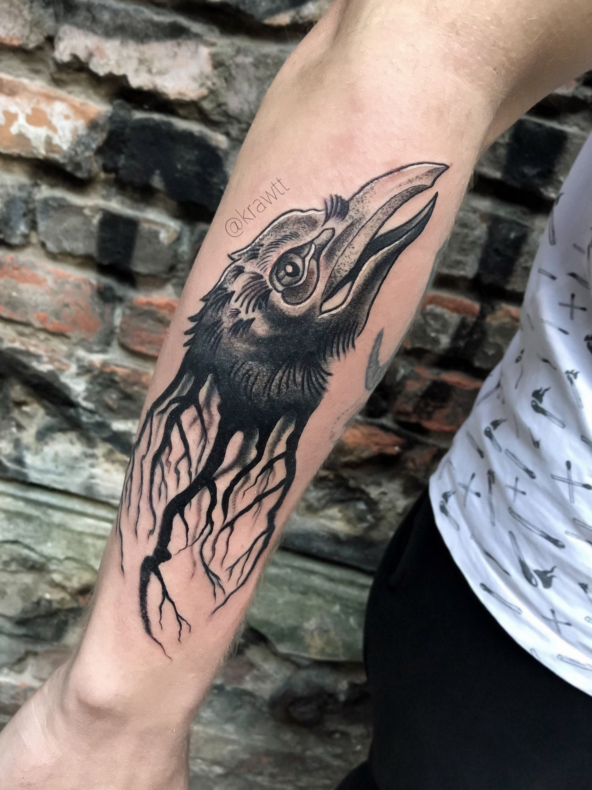 58 Best Crow Tattoos Ideas