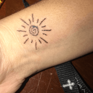 Sun on the wrist