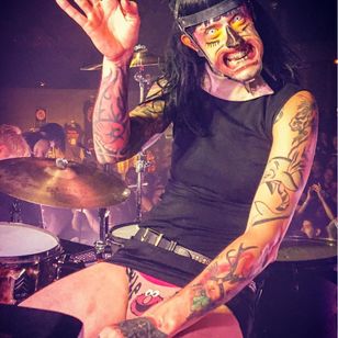 Joe Letz #JoeLetz #AestheticPerfection #drummer #music #Crew #tattoocommunity