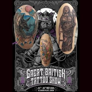 ON 25/26 MAY I WILL ATTEND THE GREAT BRITISH TATTOO SHOW.BOOKINGS OPEN
