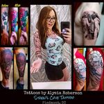 Tattoos by one of South Carolina 's best female tattoo artists, Alysia Roberson, at Siren's Cove Tattoo in Piedmont, SC (near Greenville, SC!)!!! Call or come by SC Tattoo for an appointment, thanks!!! #tattoos #tattooed #tattooedwomen #tattooedwoman #inkedgirls #inkedgirl #inkedfemales #girlytattoo #beautifultattoo #colortattoo #blackandgreytattoo #blackandgrey #tattooartist #femaletattooartist #femaleartist #ladytattooer #ladytattooers #ladytattooist #femaletattooist #femaletattooer #siren #sirenscove #tattoosiren #sirentattoo #mermaid #mermaidtattoo #alternativegirl #piercings #dimplepiercing #septumpiercing #brunette #glasses #alternative #tattooist #tattooer #glasses #tattooers #coveruptattoo #coverup #tattoonightmares #portraittattoo #animaltattoo #animalportrait #realism #realistic #clocktattoo #liontattoo #rosetattoo #crowntattoo #oldschooltattoo #traditionaltattoo #sc #statueofliberty #statueoflibertytattoo #americanflagtattoo #merica #militarytattoo #sctattoo #sctattooartist #sctattooshop #sctattooist #sctattooer #southcarolinatattooartist #greenvillesc #downtowngreenville #andersonsc #clemsonsc #yeahthatgreenville #clemson #clemsontattoo #clemsontigers #Alysiarobersontattoo #sirenscovetattoo www.facebook.com/sirenscovetattoo www.facebook.com/Alysia.Roberson.Tattoo.Artist Instagram:@sirens_cove_tattoo 