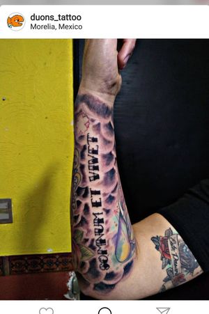Tatuaje de lettering y sombreado en relleno✒️💯