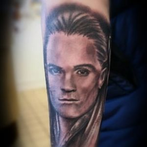 Lord of the Rings, Legolas inspired tattoo. 