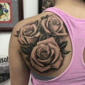 This isn't mine tattoo but I do love roses 