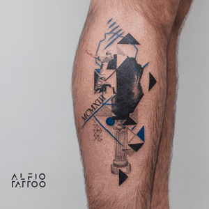 Design y tattoo by Alfio. Buenos Aires - Argentina / alfiotattoo@gmail.com / #fútbol #talleresdecordoba #cordoba #coverup #art #tattoodesign #alfiotattoo #composition #tattoocolor #tattoo #tattooart #tattooartist
