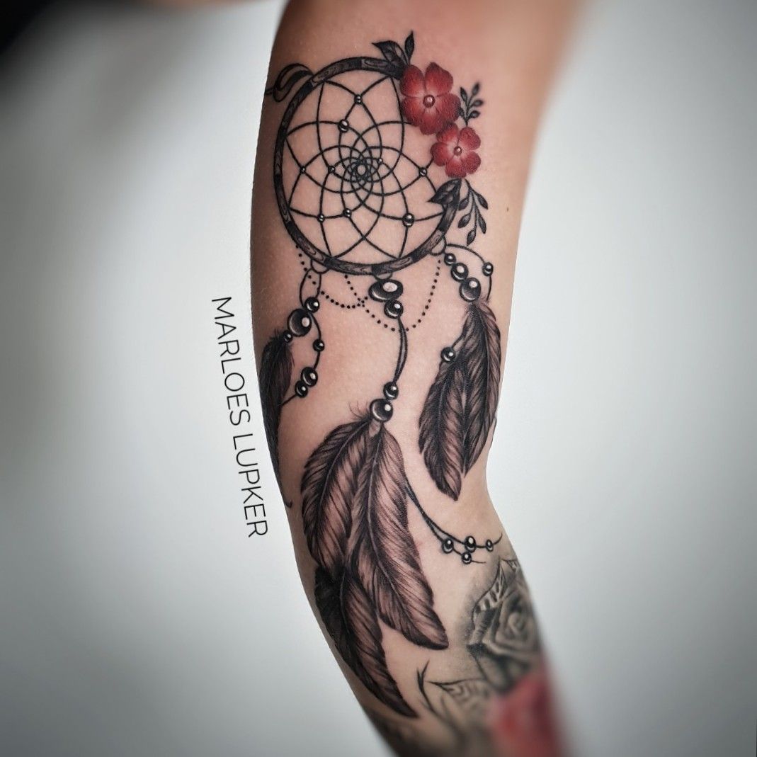 Buy SanerLian Dream Catcher Tattoo Sticker Feather Temporary Fake Tatoo Arm  Chest Shoulder Women Girls Teens 105X6cm Set of 12 Online at Lowest Price  in Ubuy India B07SVD9XBR
