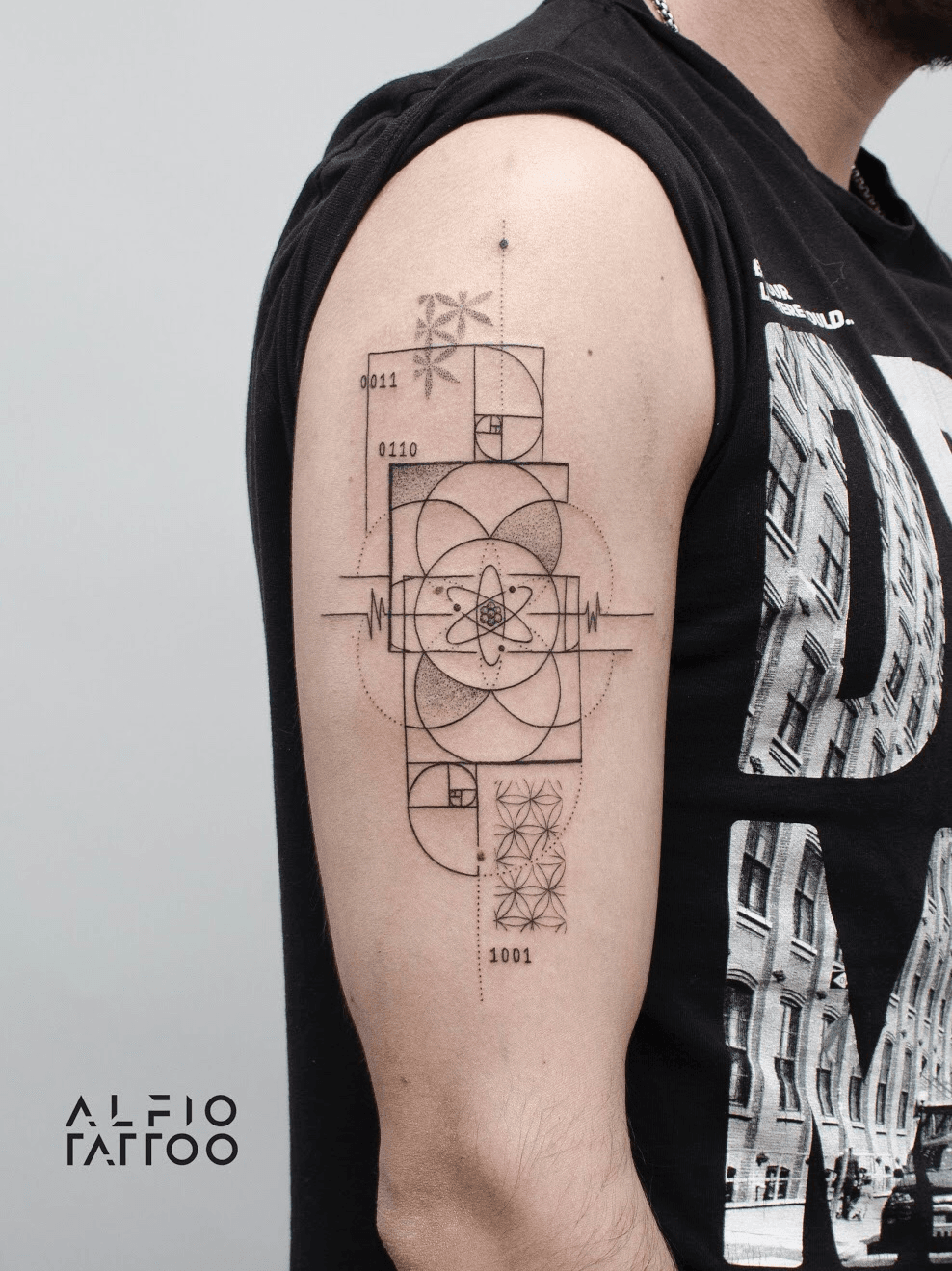 Sacred Geometry Tattoos Golden Spiral  Sacred Knots  Tattoodo