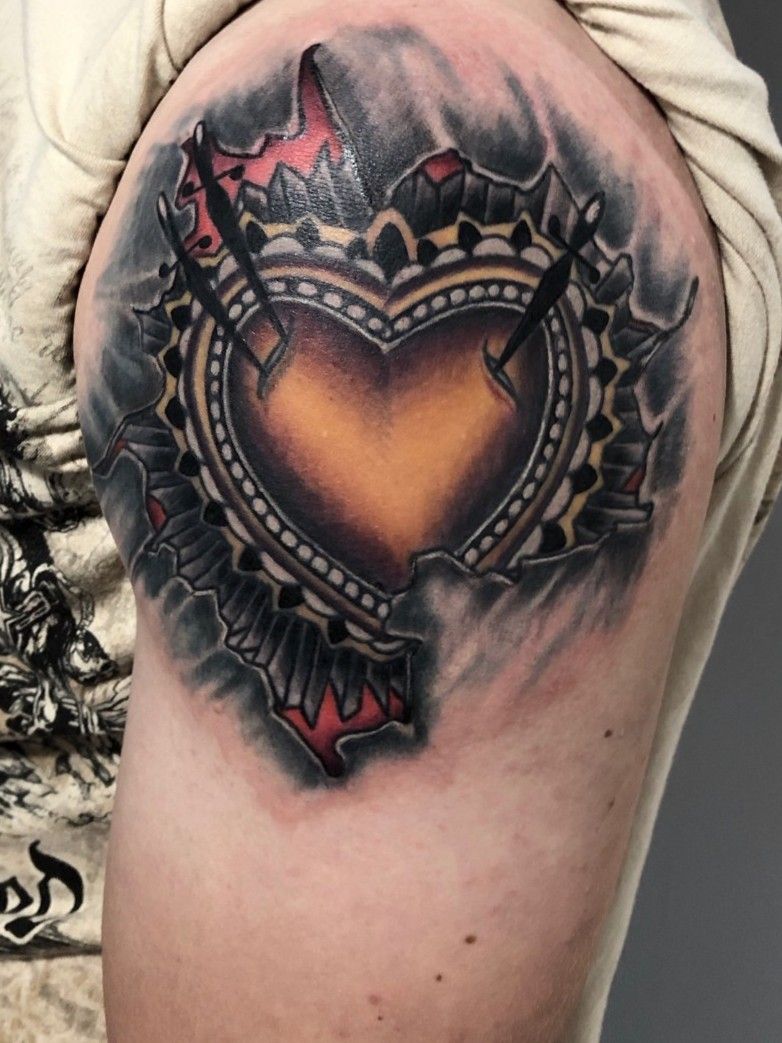 Heart Of Gold Tattoo heartofgold719  Instagram photos and videos