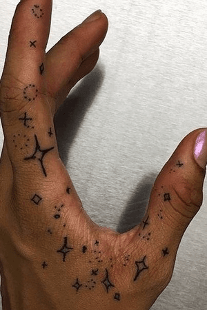 Stars // hand tattoo