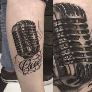 Cool retro mic done on our regular awesome client ! Come and become one of them ;) 