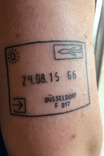 The actual passport stamp from when I moved to Germany 