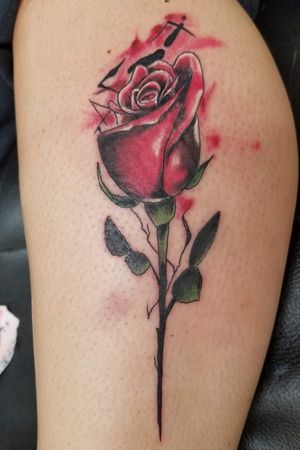 I did this on my wife's leg