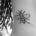 My Manchester bee! #bee #bumblebee #workerbee #dots #dotworktattoo #manchesterbee 