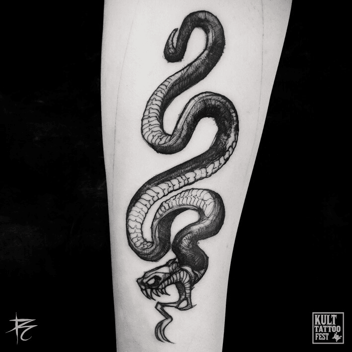 Bush viper snaketattoo tattoo  Czarna Wyjebka tattoo  Facebook