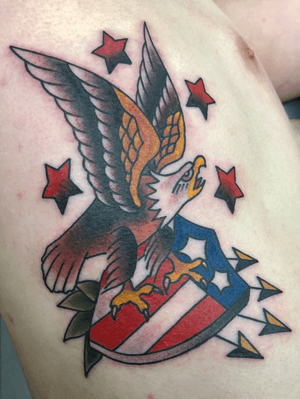 #eagle #shield #stars #american #traditional 