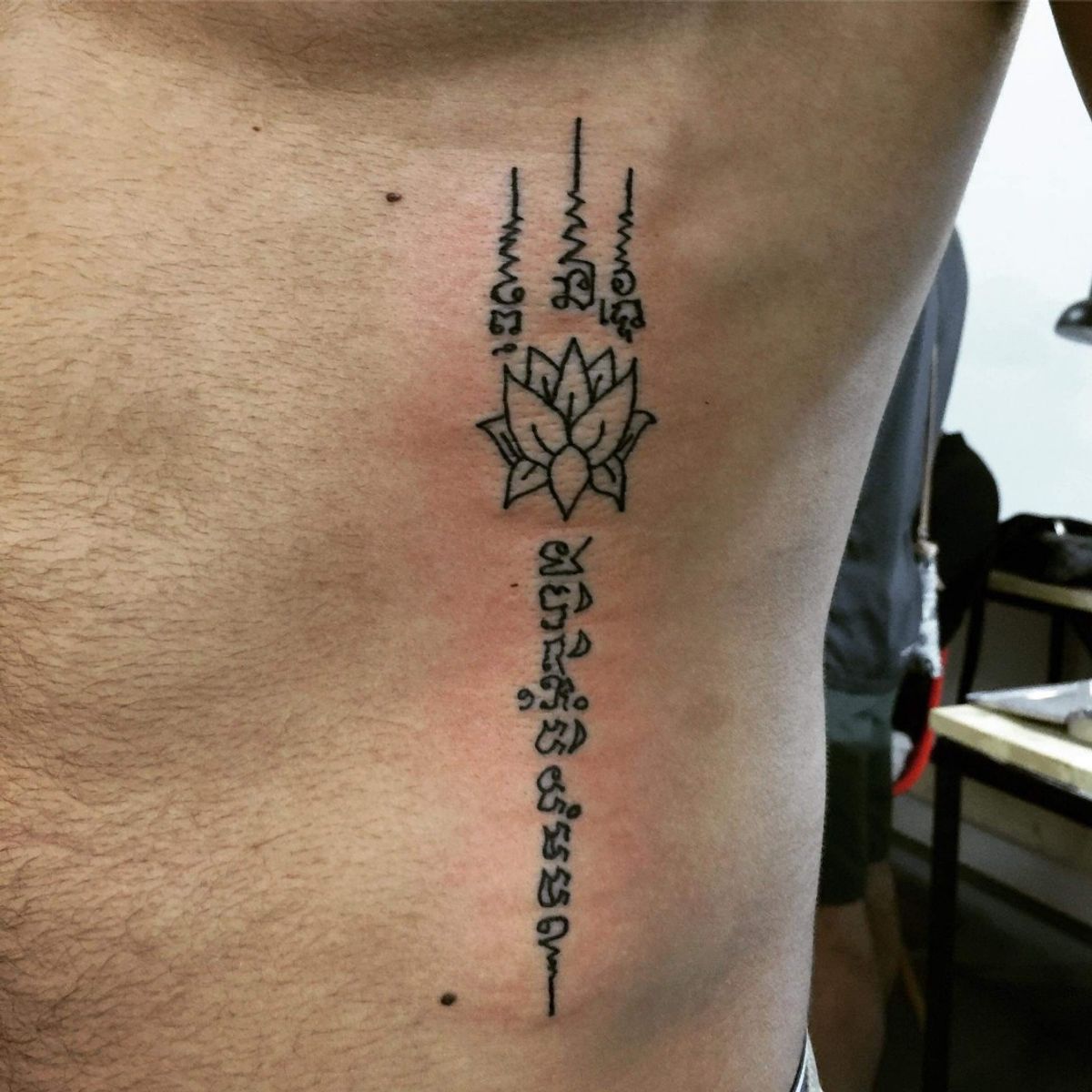 Tattoo uploaded by Thai Tattoo Café • Yant Dok Buea • Tattoodo