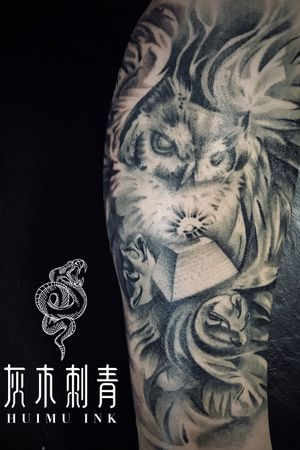 Tattoo by HUI MU INK(灰木刺青)