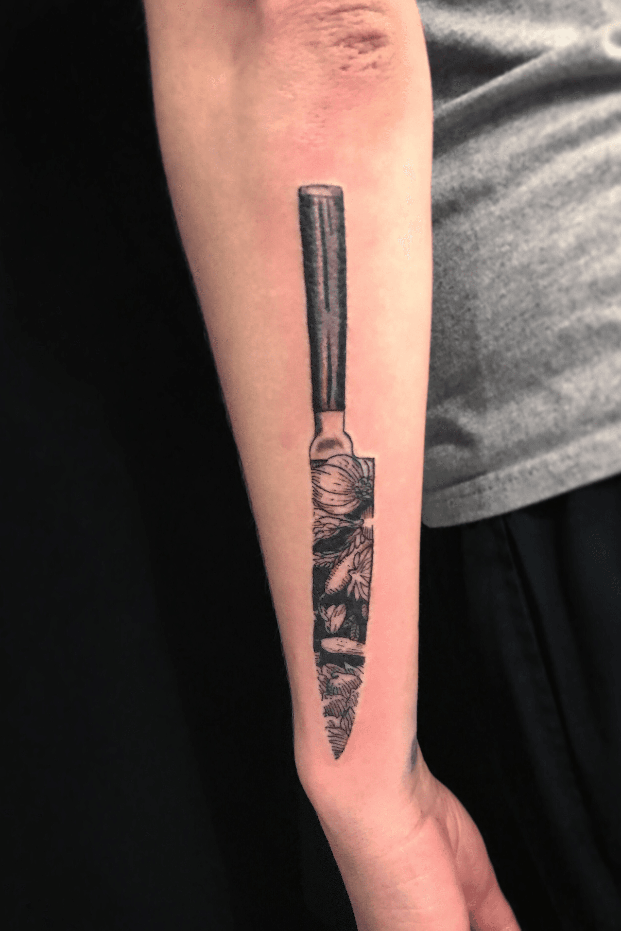 60 Chef Knife Tattoo Designs For Men  Cook Ink Ideas  Knife tattoo  Tattoos Tattoo designs men