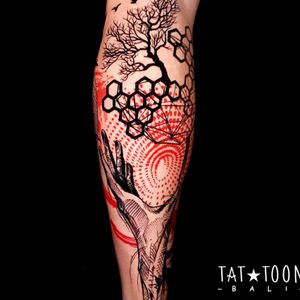 Trash Polka Tattoo - Tattoon Tattoo Bali ArtworkSee More BelowIG : https://www.instagram.com/tattoonbaliWeb : https://www.tattoonbali