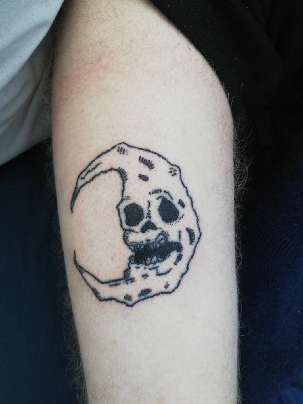 Bad moon tattoo