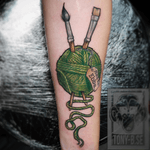 A tattoo i did a while ago :) #tattoo #göteborg #newschool #yarn #tatuering #göteborgdirekt #tattoos #crochet #ink #sweden #newschooltattoo #tattooartist #knitting #gothenburg #tattooed #yarnlove #tatueringar #thisisgbg #tattooart #yarnaddict #igersgothenburg #art #knittersofinstagram #goteborg #hiphop #inked #handmade #sverige #tattooing 