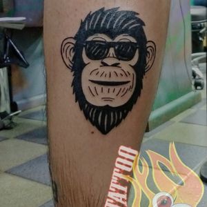 4 amigos, 4 tattoos, 4 Monkeys