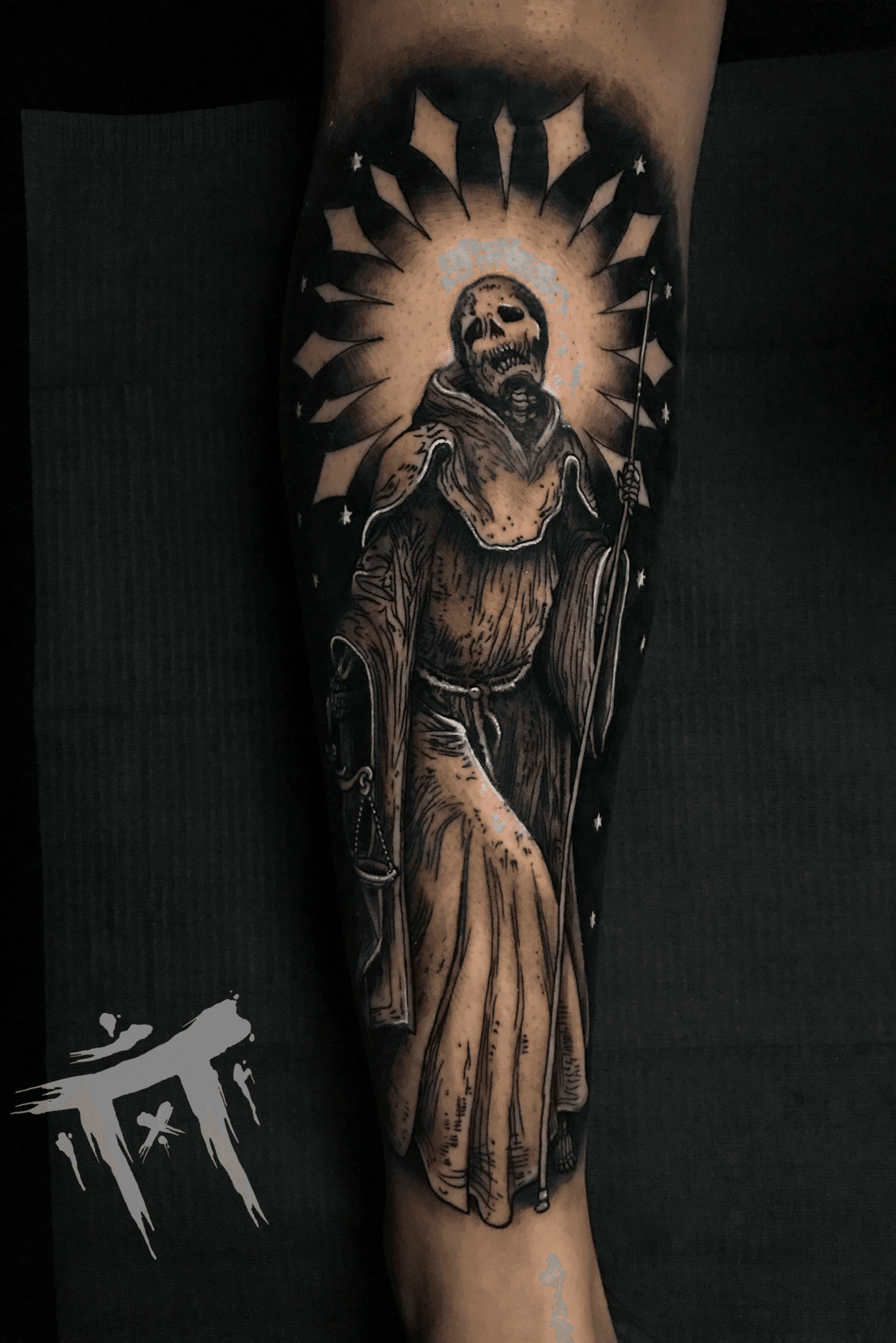 full sleeve tattoo santa muerteTikTok Search