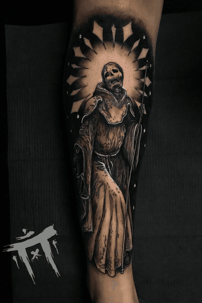 Santa muerte #santamuerte #tattoos #adsertattoos #booking #miami