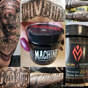 Machink Tattoo Aftercare 100% Natural from New Jersey by Big Stomper at Black Diamond Studios in Elizabeth, NJ. #Machink_tattoo_aftercare #Big_Stomper 
