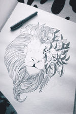 #progress #lion #animal #liner