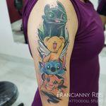TattooDoll Studio Arte Exclusiva da @krystaldeborah_ Obrigada pela confiança ❤ . . . Artes Exclusivas, Agendamentos e Orçamento via Whatsapp 62 99175-7945 . . . #easyglowpigments #electricink #otaku #geektattoo #geek #stitch #sakuracardcaptor #comicstattoo #tattoocolorida #tattoocolor #arteexclusiva #goiania #brasilia #otakutattoo #dragon #reileaotattoo #simba #furiadanoite #comotreinarseudragao #kerotattoo #kerberos #electrarotary #banguela #animetattoo #mangatattoo
