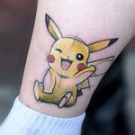 Pokemon tattoo by Sara Burzyńska #SaraBurzynska #Pokemontattoo #Pokemontattoos #detectivepikachu #pokemonmovie #tvshow #anime #animation #cartoon #manga #otaku #Japanese