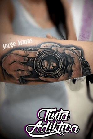 #camara #camaratattoo #tattoo #canon #ink #tatuaje #veracruz #JorgeArmas #tatuadoredmexicanos #tatuadoresveracruzanos 
