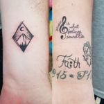 My partners & my tattoos - flash day pieces