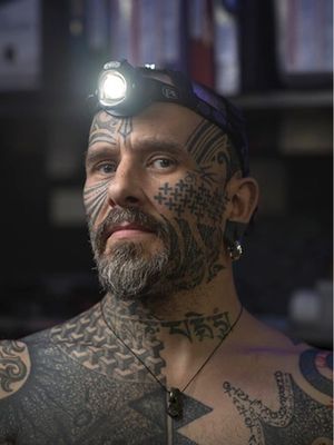 xedlehead - Portrait photography by Mark Leaver #MarkLeaver #photography #photographer #tattoophotography #tattoos #tattoomodel #tattooportrait #bodymodification #bodymod #bodyart #heavilytattooed #fineart #tattooart