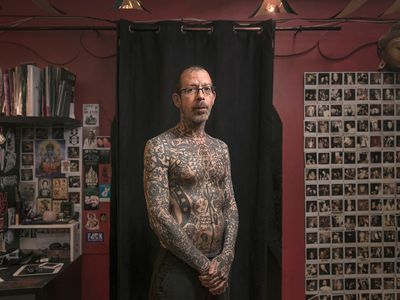 Duncan X - Portrait photography by Mark Leaver #MarkLeaver #photography #photographer #tattoophotography #tattoos #tattoomodel #tattooportrait #bodymodification #bodymod #bodyart #heavilytattooed #fineart #tattooart