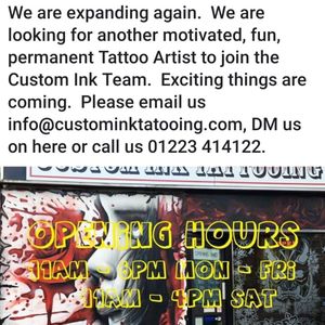 Exciting times Artist wanted in Cambridge U.K 