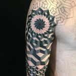 Mandala tattoo by Mary Jane #MaryJane #mandalatattoos #mandalatattoo #mandala #pattern #ornamental #sacredgeometry #geometric #shapes #linework #dotwork #blackwork