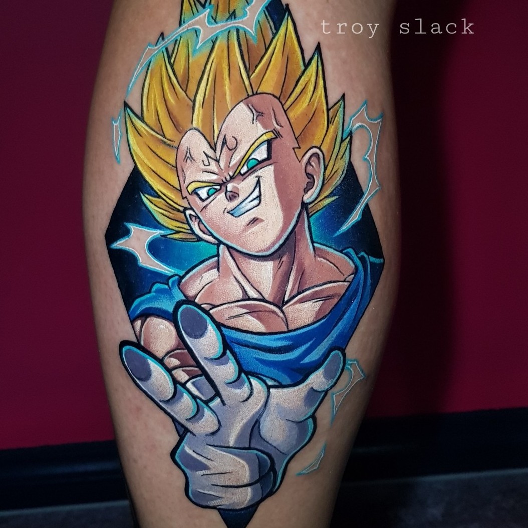 Tattoo- Majin Vegeta  Tatuagem de manga, Tatuagem do naruto, Tatuagem