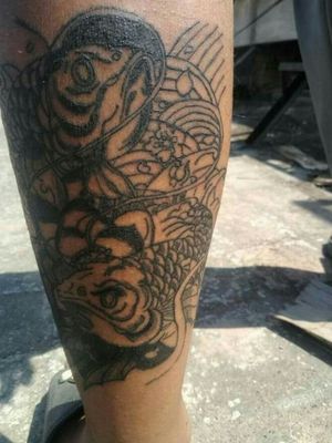 ##Fish##✌✌✌Blink tattoo's ink #soomon#
