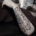 Mandala tattoo by Noksi #Noksi #mandalatattoos #mandalatattoo #mandala #pattern #ornamental #sacredgeometry #geometric #shapes #linework #dotwork #blackwork