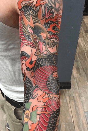 Japanese dragon arm 