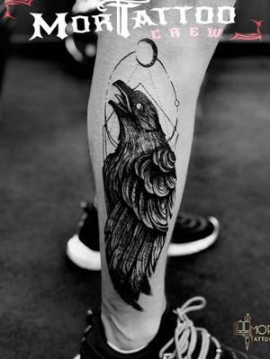 #raven #tattoo #coverup