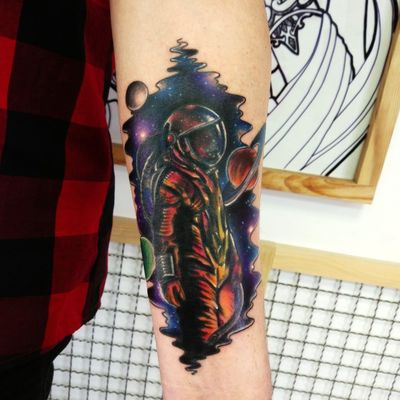 Top 50 Best Astronaut Tattoos (2019) • Tattoodo