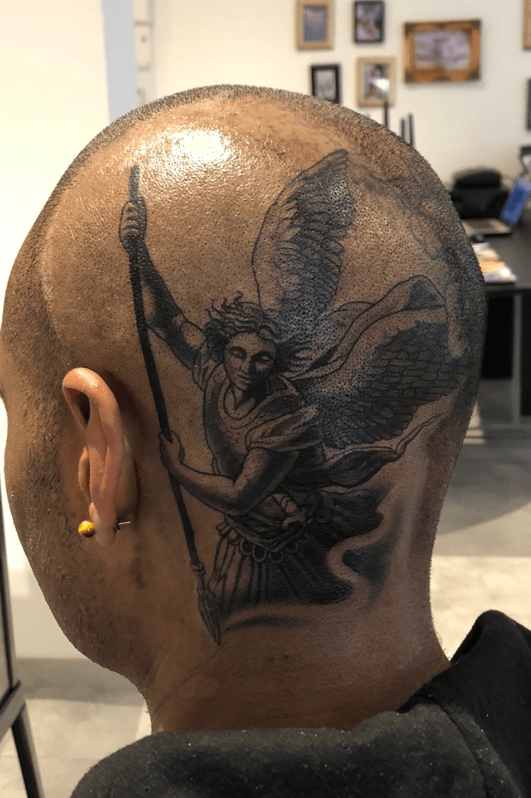 Jay Parks got a brand new guardian angel on his head