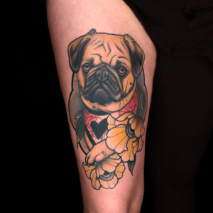 • HEALED • #mops #pug #dog #puglove #helaed #color #tat #tattoo #ink #neotrad #girlswithtattoos #balmtattoo #inked #sketch #drawing #illustration #neotraditional #ladytattooers #ntgallery #germantattooers #neotradeu #tattoos #riagoldtattoo @ladytattooers @balmtattoogermany @germantattooers @d_world_of_ink @neotraditionaltattooers @tattoosnob @neotraditional_world @nxt.lvl.tattoo @neotraditionaleurope @skinart_mag @feelfarbig @finest_tattoo_collection @tradtattoos @neotraditionalgermany
