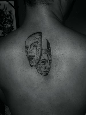 Masks Tattoo By HABS