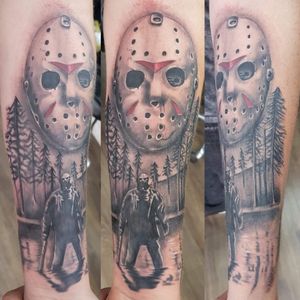 Friday the 13th forearm piece
