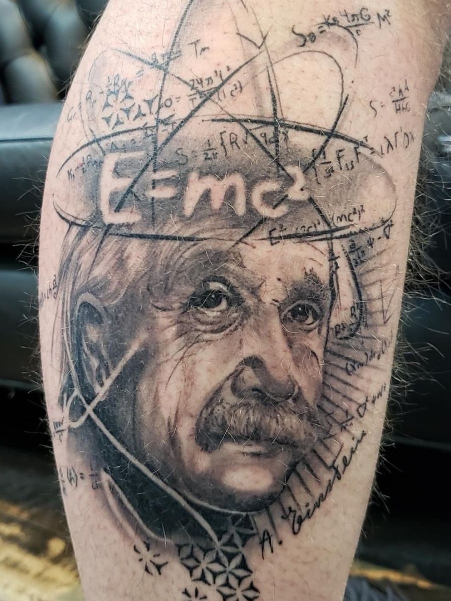 Tattoo uploaded by American Tattoo • Albert Einstein by Julián • Tattoodo